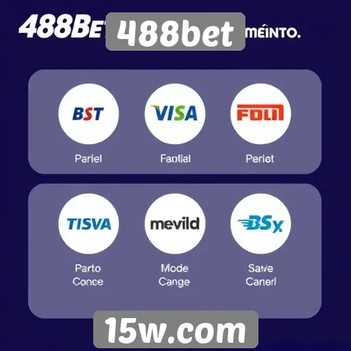 Métodos de pagamento disponíveis no 488bet